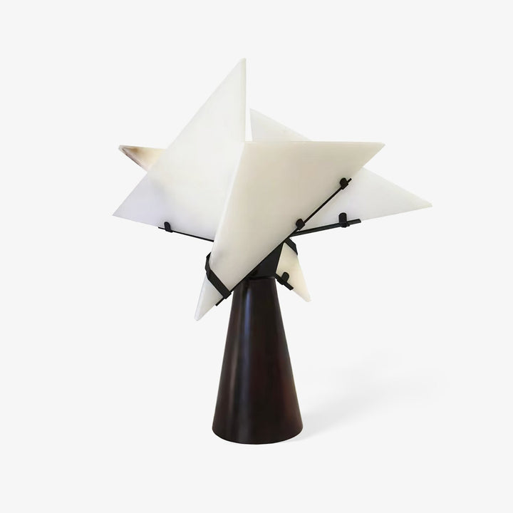 Alabaster Petal Bordslampa