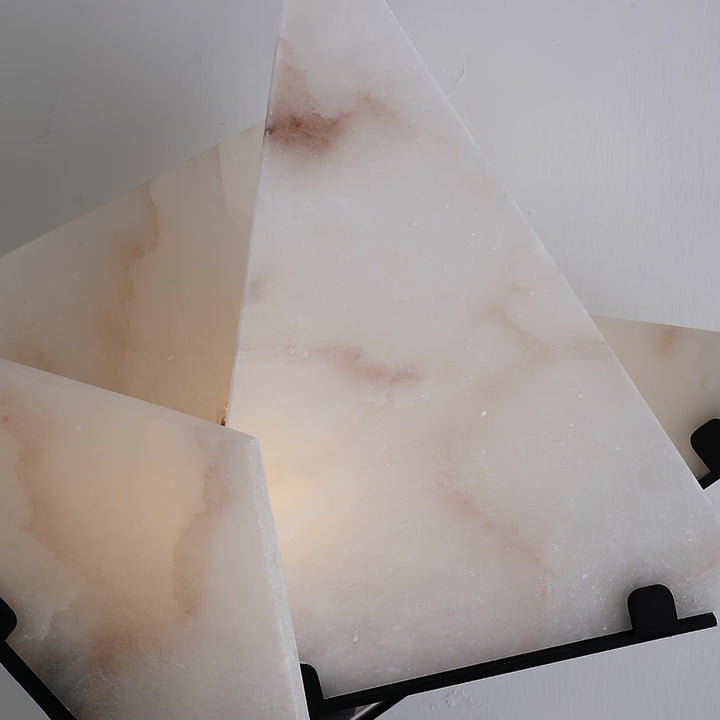 Alabaster Petal Bordslampa