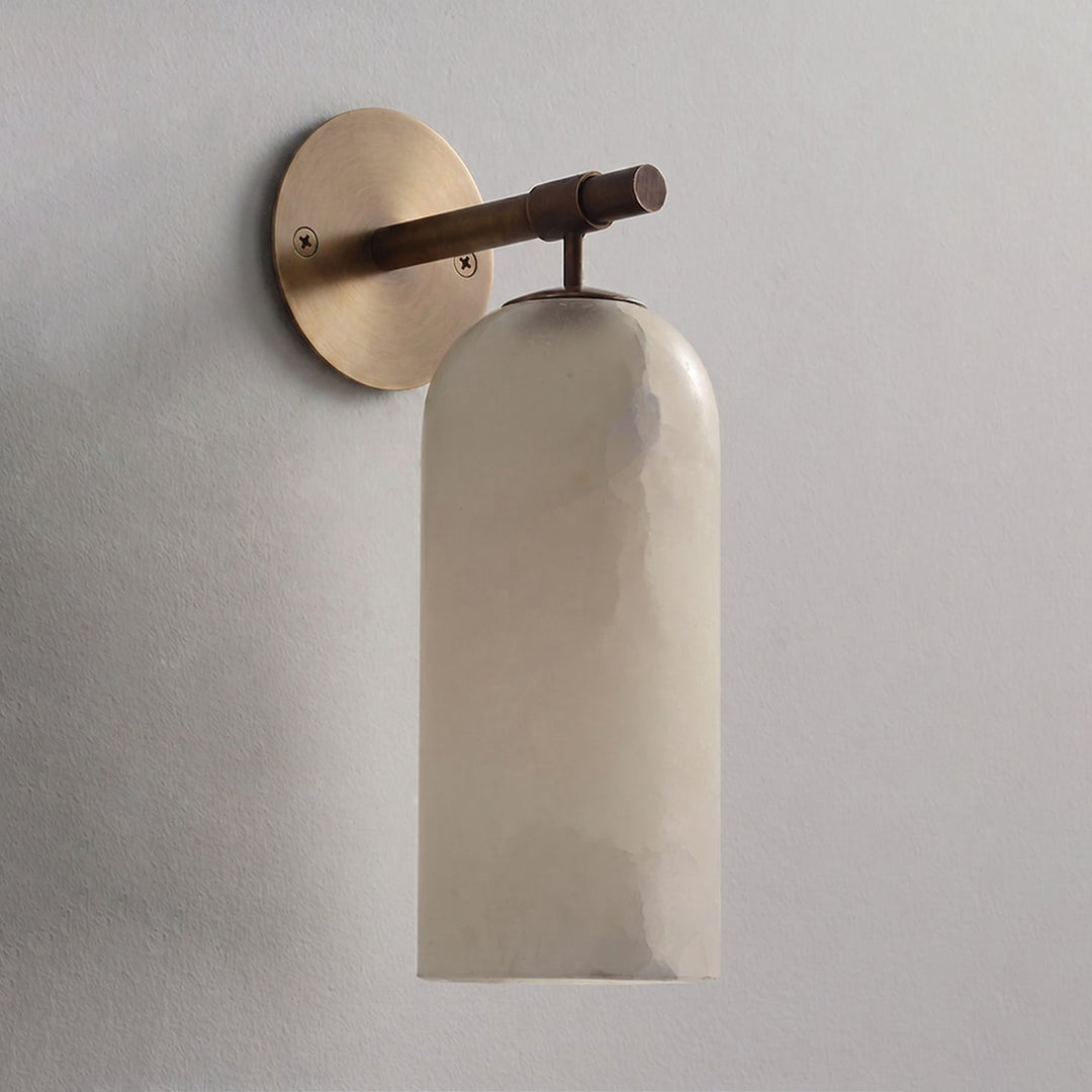 Pillar Alabaster Vägglampa