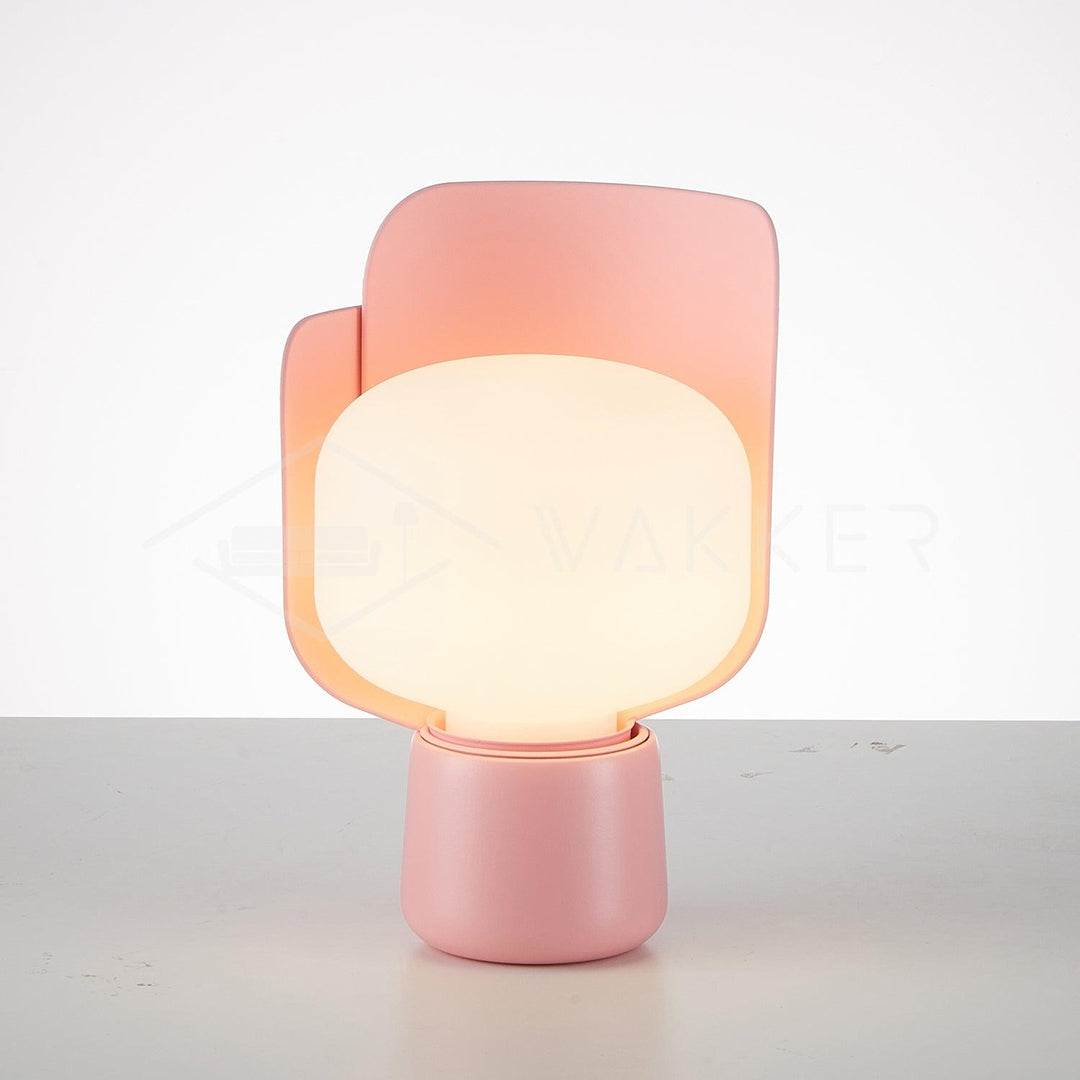 Petalformad Glasbordslampa