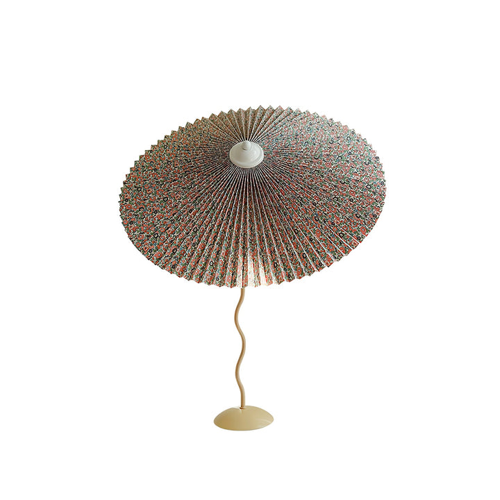 Fållad Lampa med Skärm