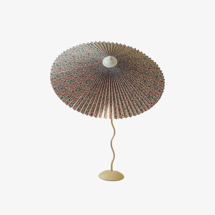 Fållad Lampa med Skärm