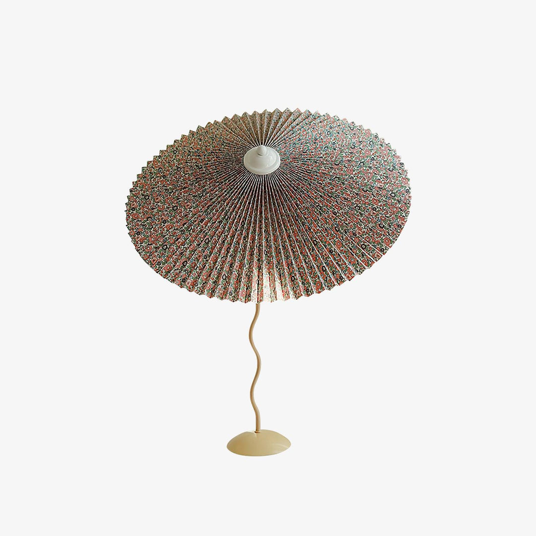 Fållad Lampa med Skärm