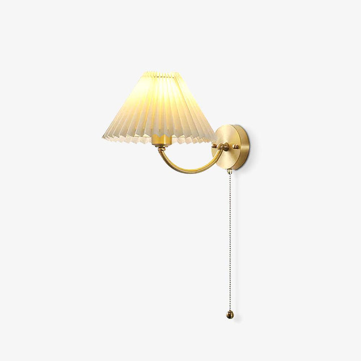 Fållad Vägglampa