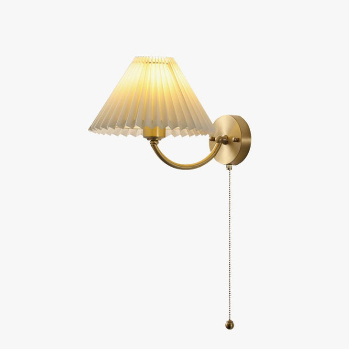 Fållad Vägglampa