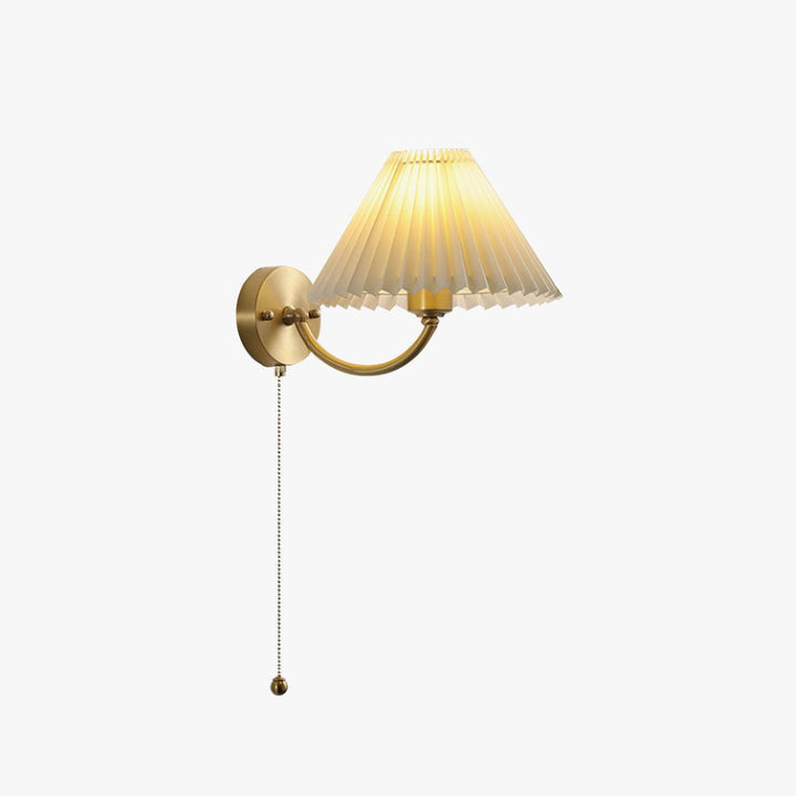 Fållad Vägglampa