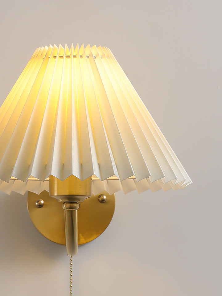 Fållad Vägglampa