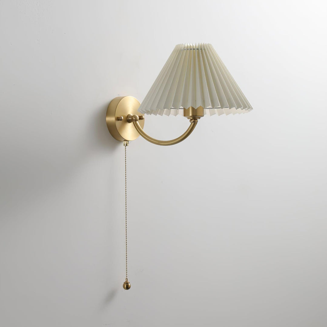 Fållad Vägglampa