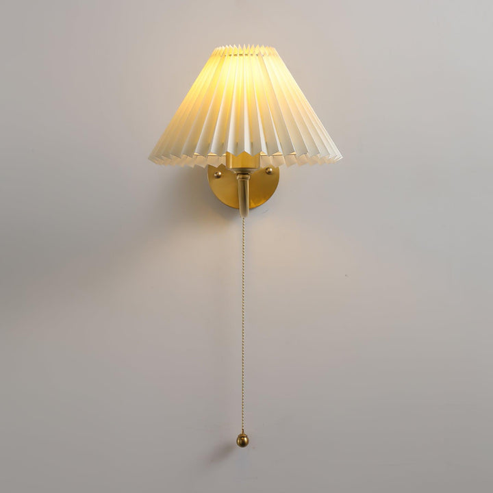 Fållad Vägglampa