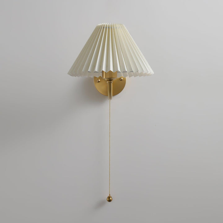 Fållad Vägglampa