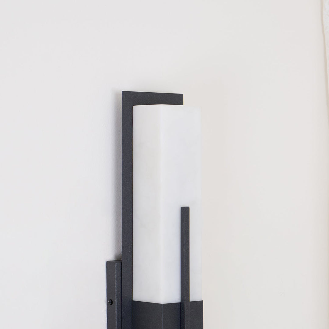 Possini Utomhus Alabaster Vägglampa