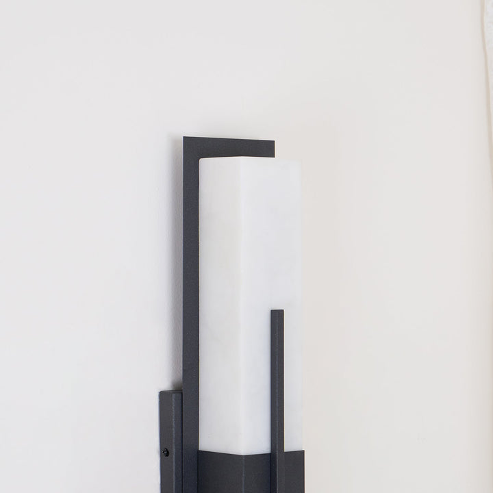 Possini Utomhus Alabaster Vägglampa