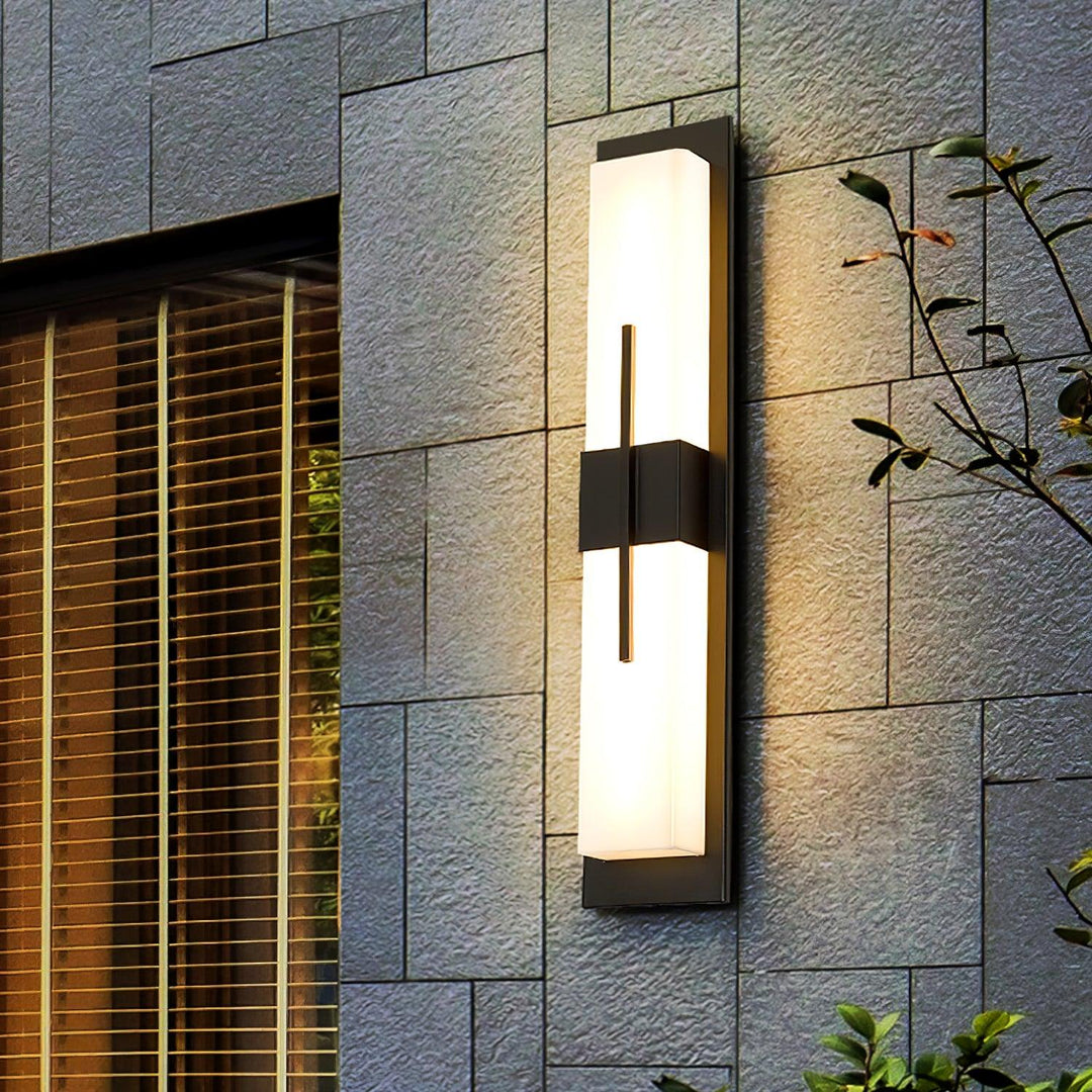 Possini Utomhus Alabaster Vägglampa