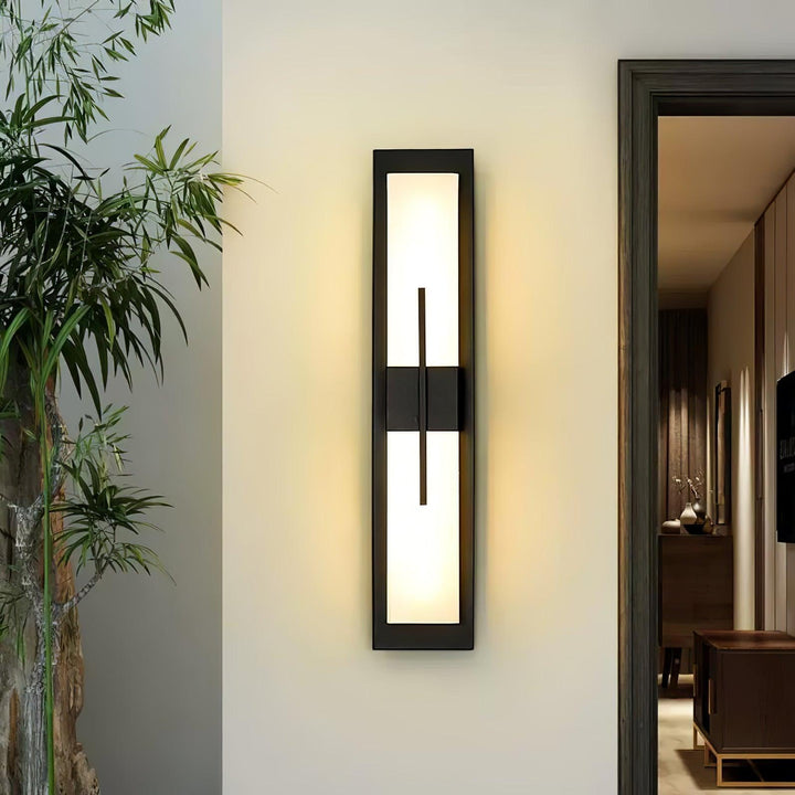 Possini Utomhus Alabaster Vägglampa