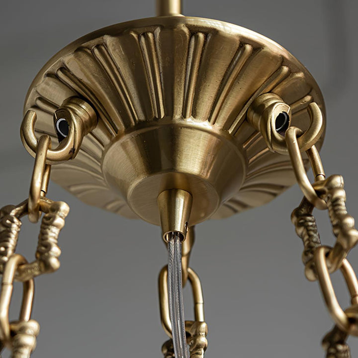Putti Statuetter i Mässing Hängande