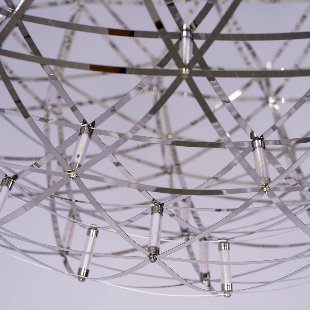 Silver Spark Ball Pendellampa