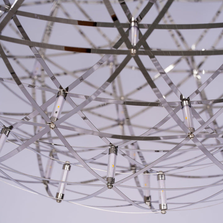 Silver Spark Ball Pendellampa