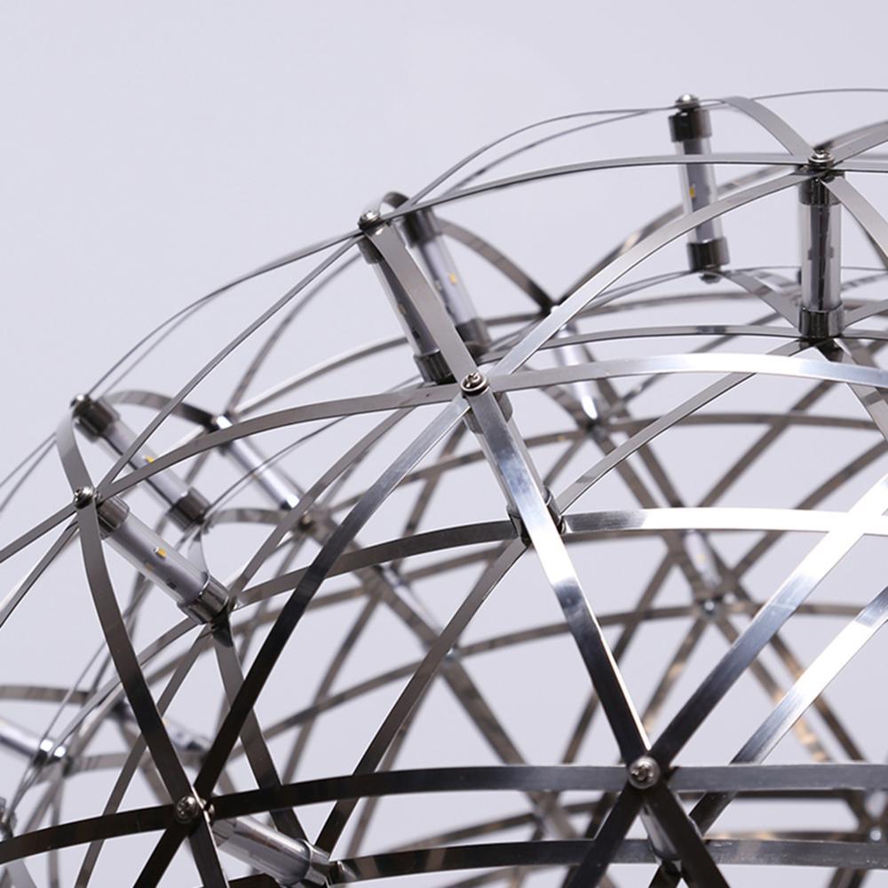 Silver Spark Ball Pendellampa