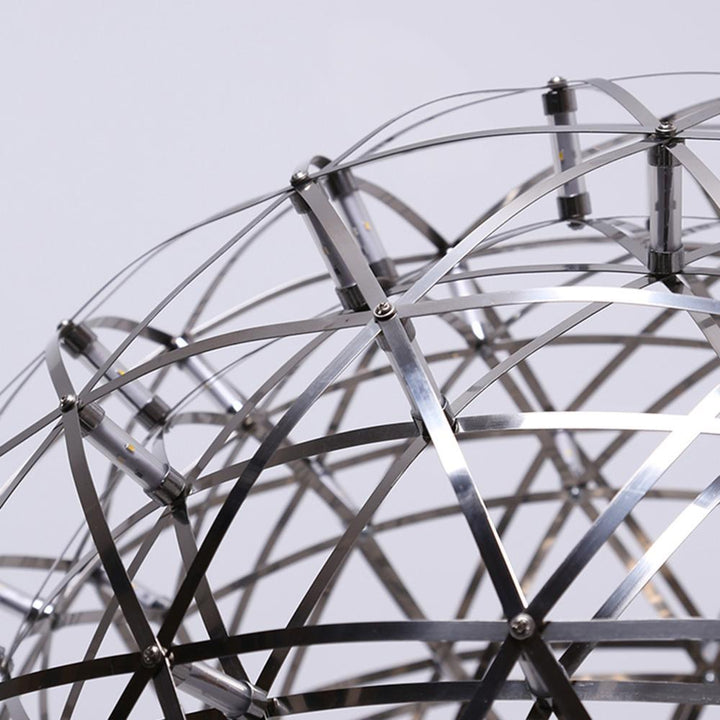 Silver Spark Ball Pendellampa