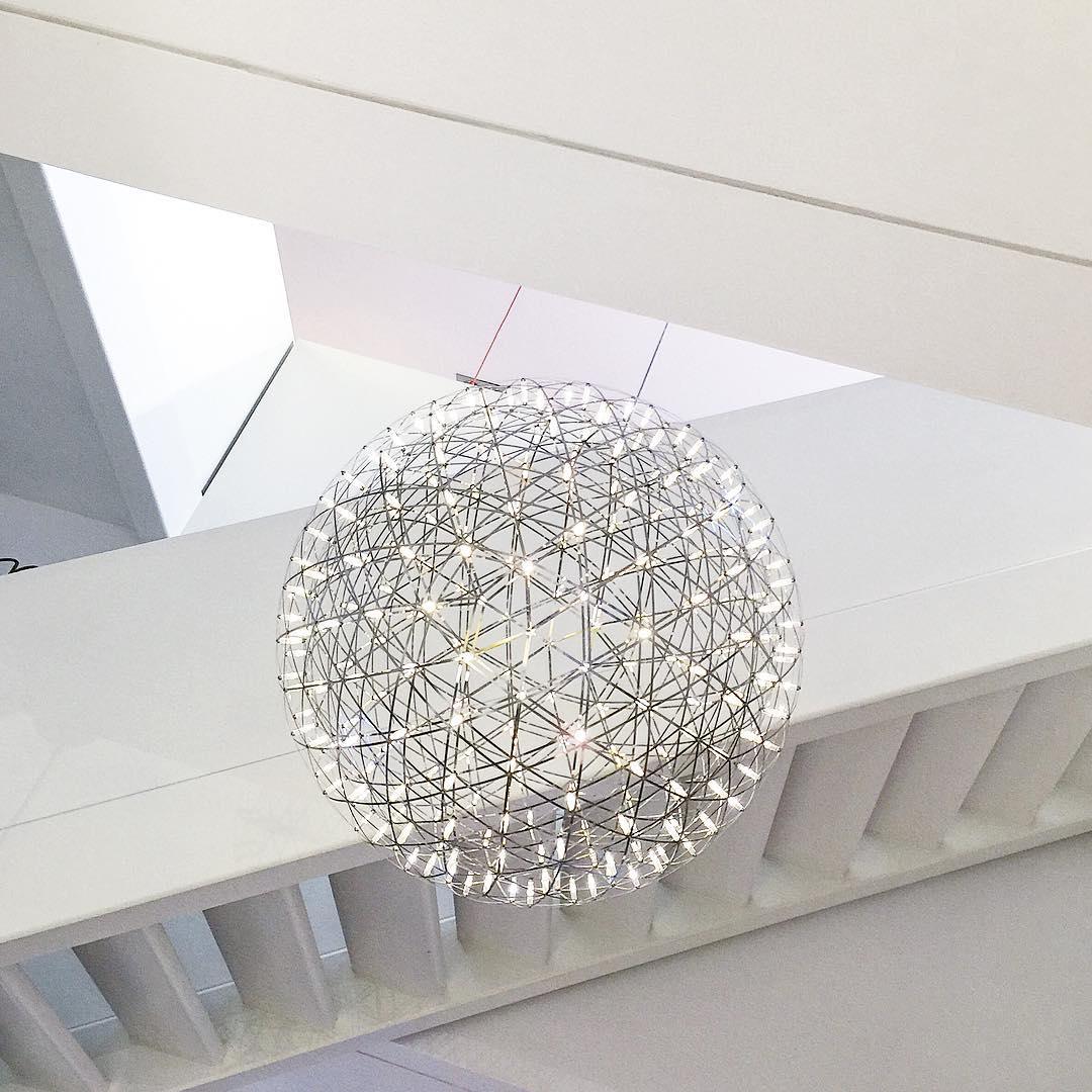 Silver Spark Ball Pendellampa