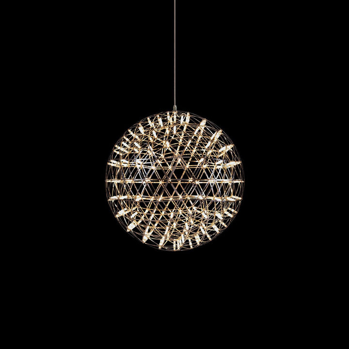 Silver Spark Ball Pendellampa