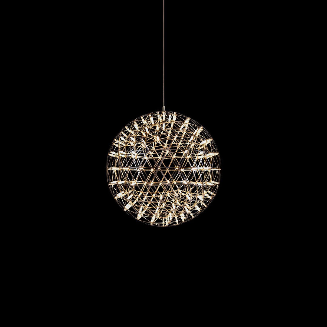 Silver Spark Ball Pendellampa