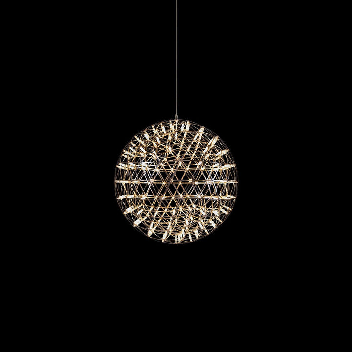 Silver Spark Ball Pendellampa
