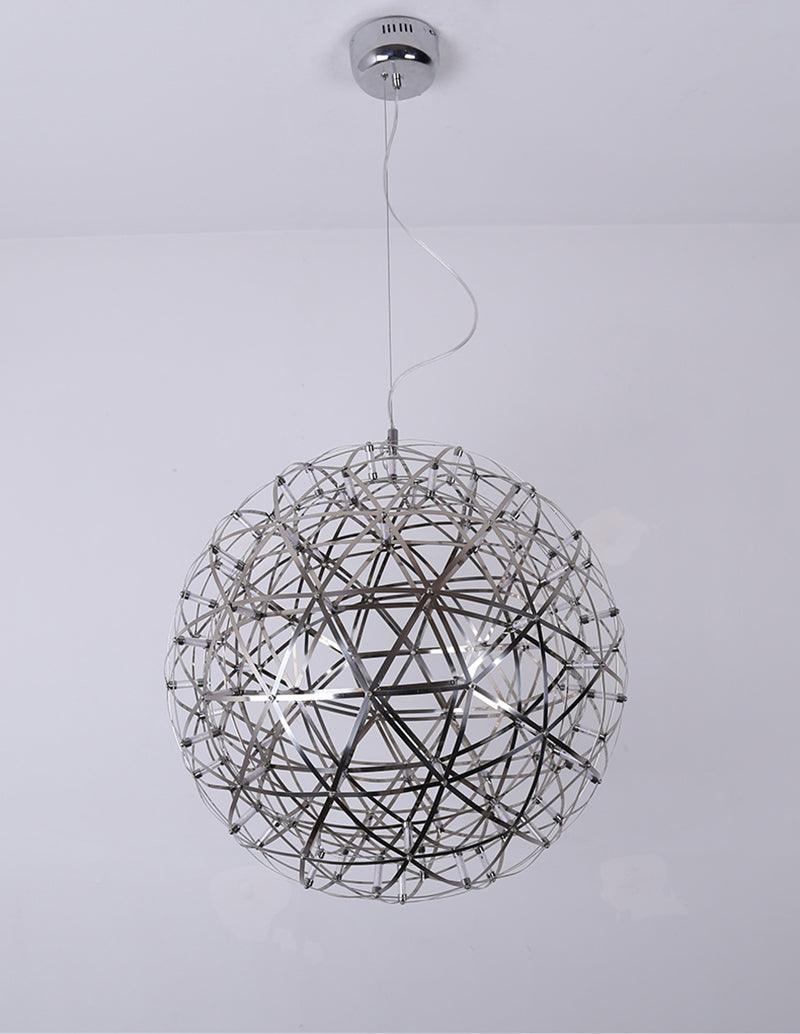 Silver Spark Ball Pendellampa