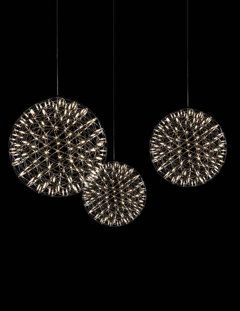 Guld Spark Ball Pendellampa