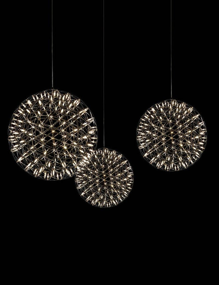 Guld Spark Ball Pendellampa