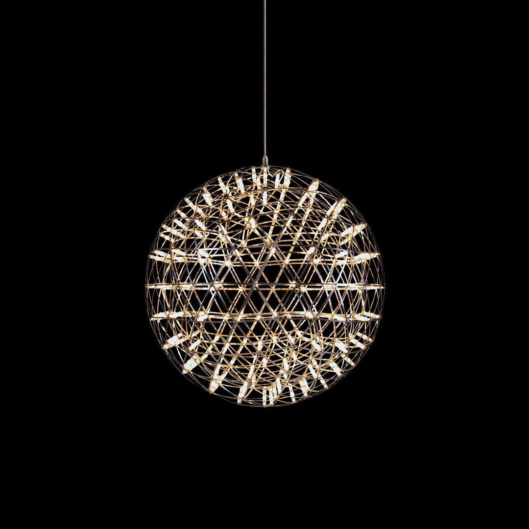 Silver Spark Ball Pendellampa