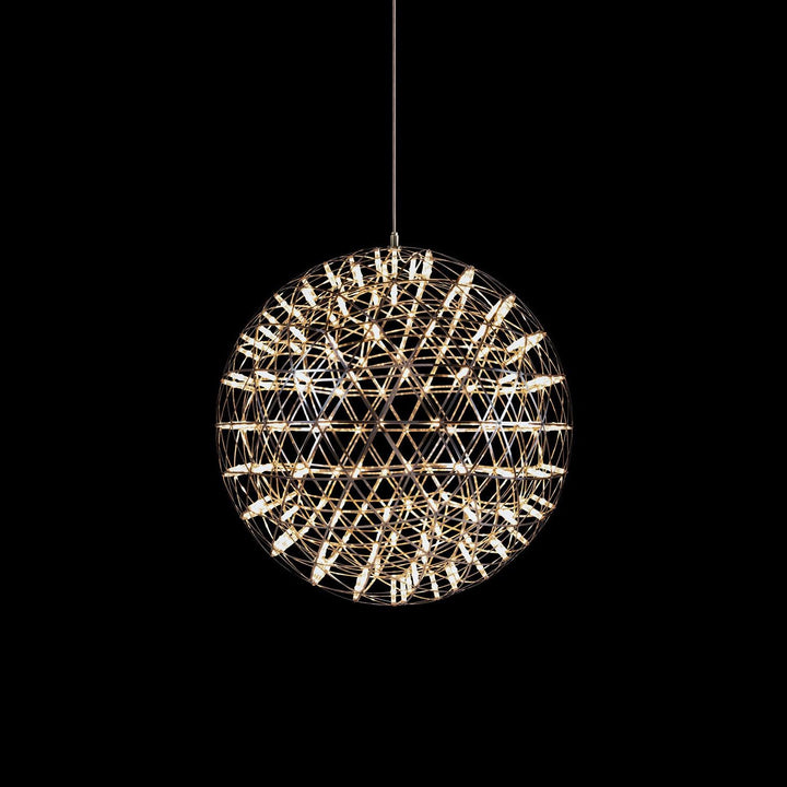 Silver Spark Ball Pendellampa