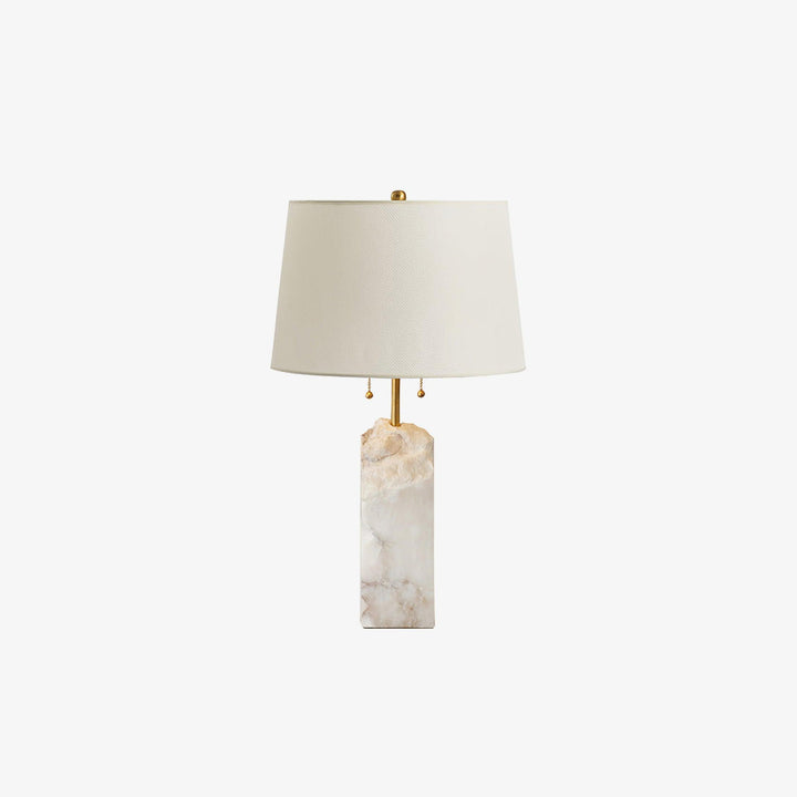Rå Alabaster Bordslampa