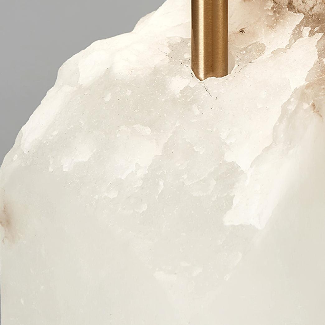 Rå Alabaster Bordslampa