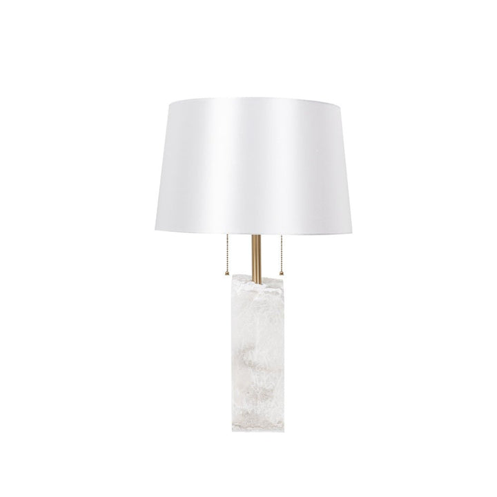 Rå Alabaster Bordslampa