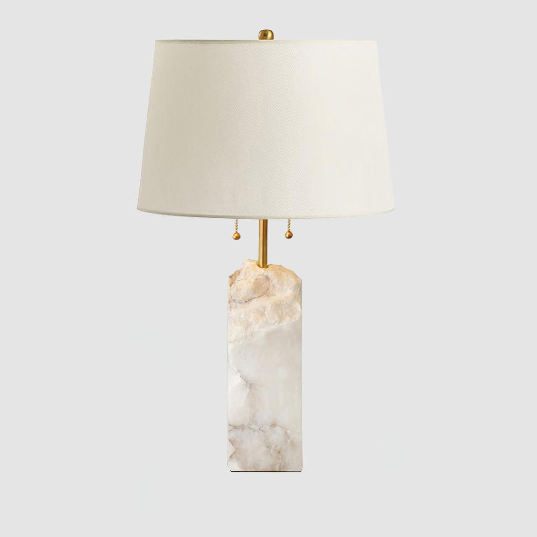 Rå Alabaster Bordslampa