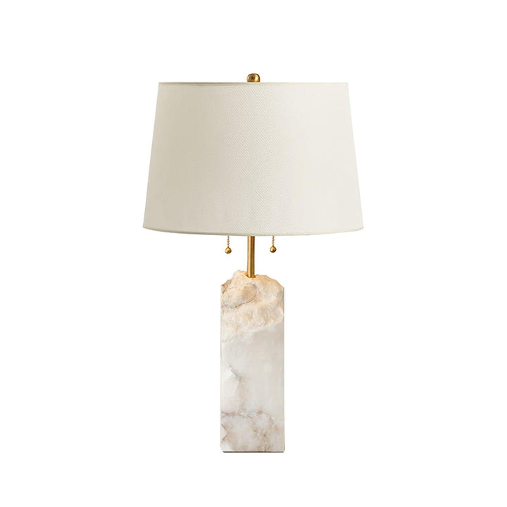 Rå Alabaster Bordslampa