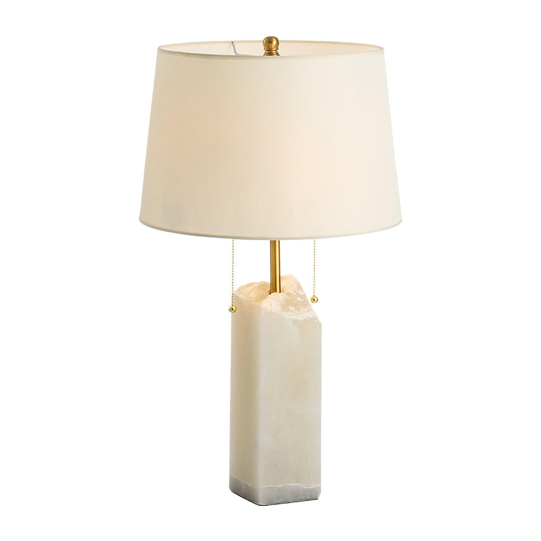 Rå Alabaster Bordslampa