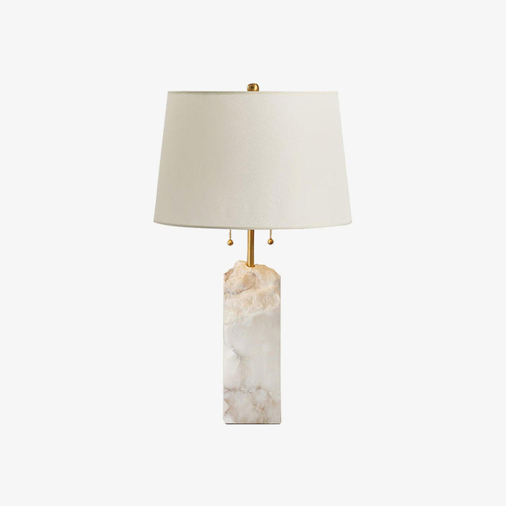 Rå Alabaster Bordslampa
