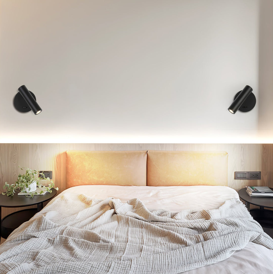 Läslampa LED Vägglampa för Sovrum