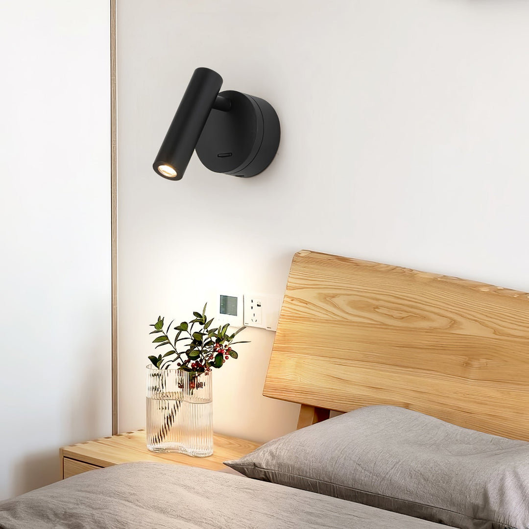 Läslampa LED Vägglampa för Sovrum