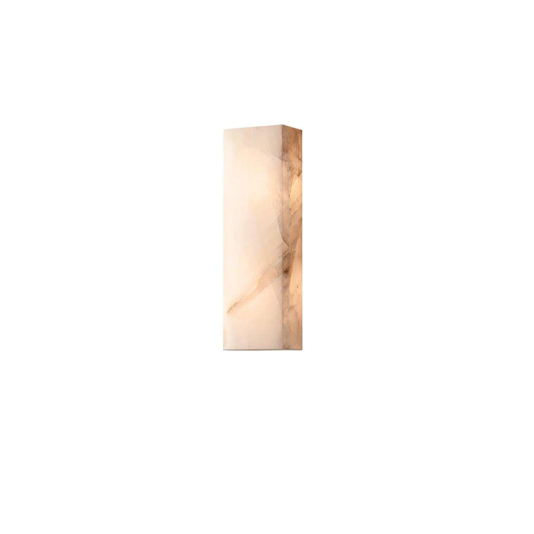 Rektangulär Alabaster Vägglampa