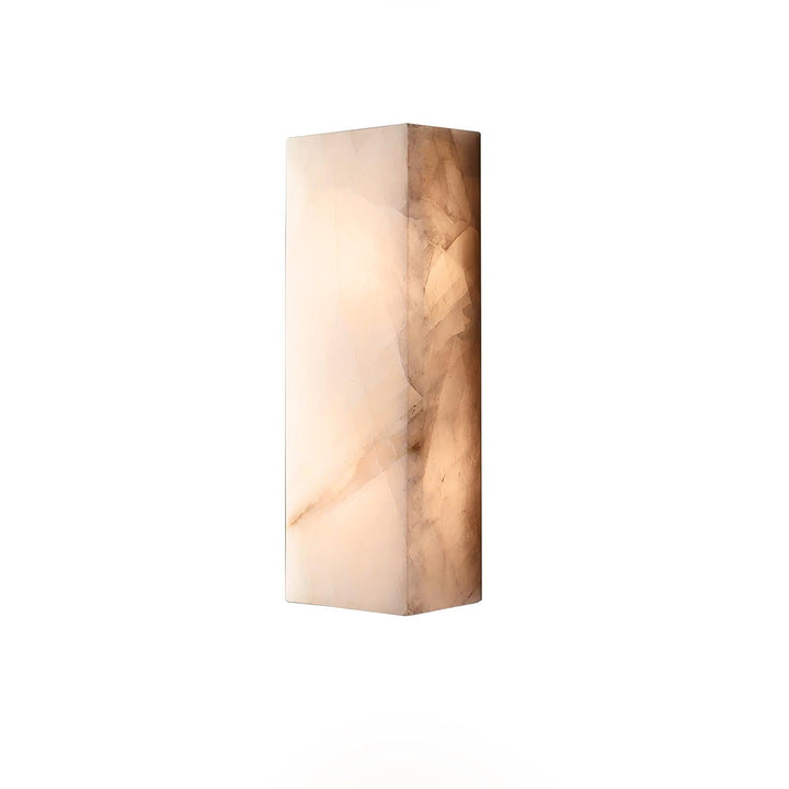 Rektangulär Alabaster Vägglampa