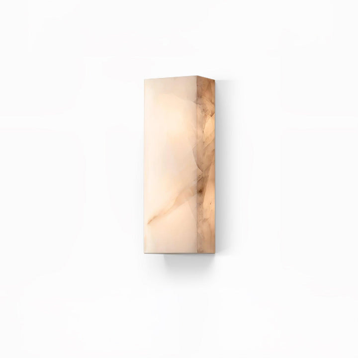 Rektangulär Alabaster Vägglampa