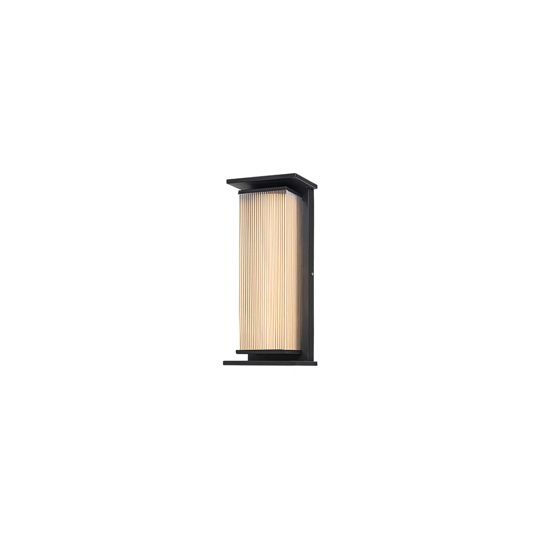 Rektangulär Box Utomhus Vägglampa