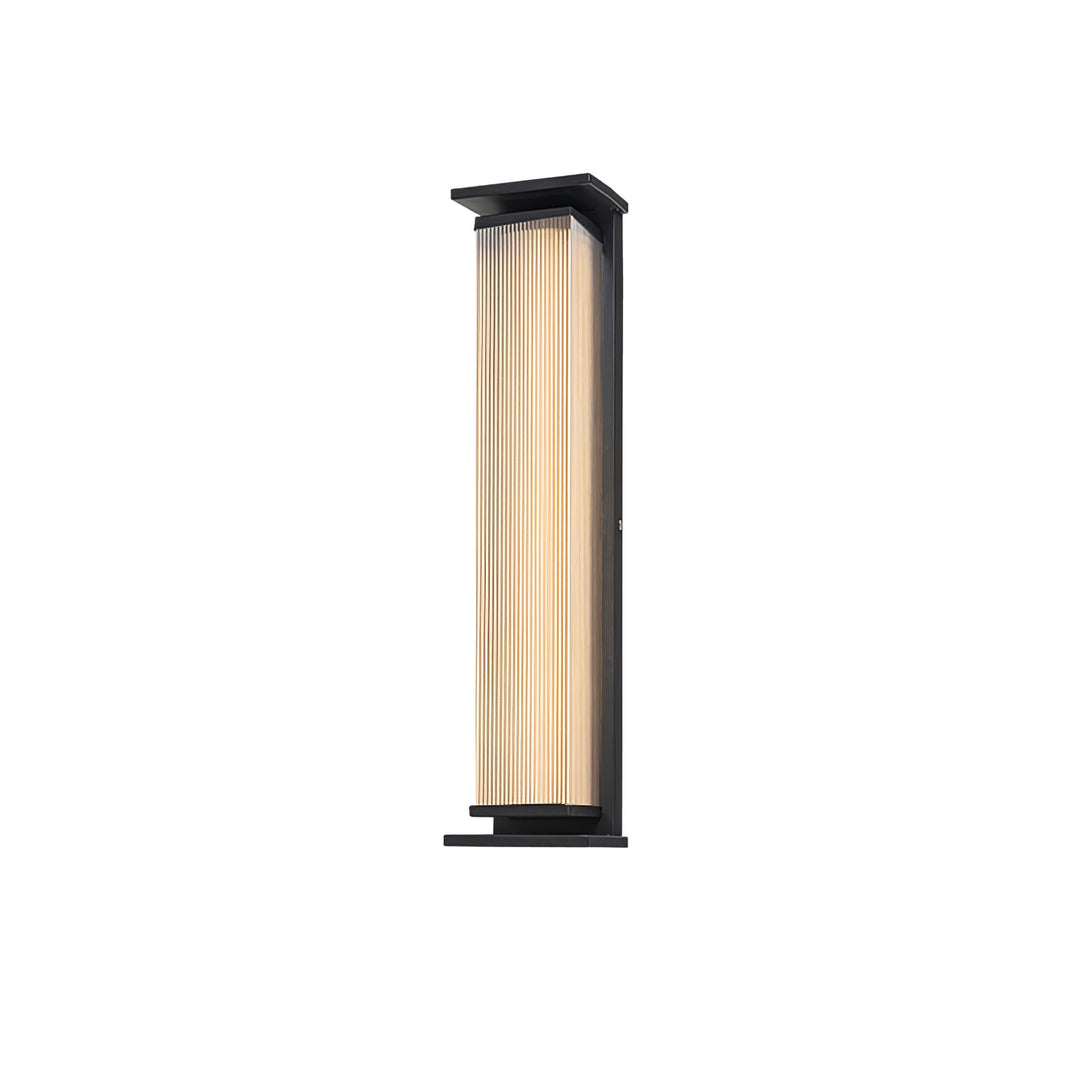 Rektangulär Box Utomhus Vägglampa