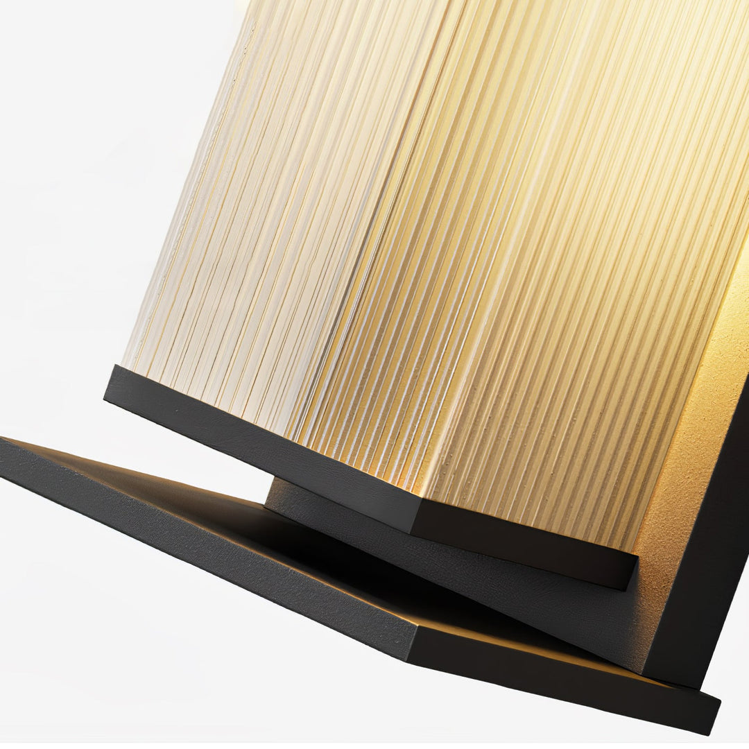 Rektangulär Box Utomhus Vägglampa