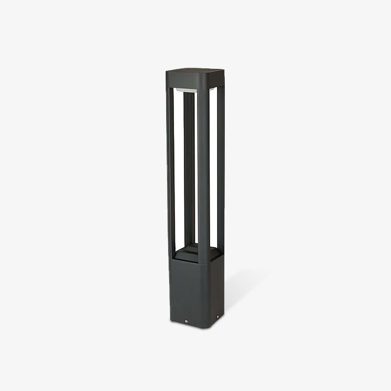 Rektangulär Kolonn Trädgårdslampa Utomhus