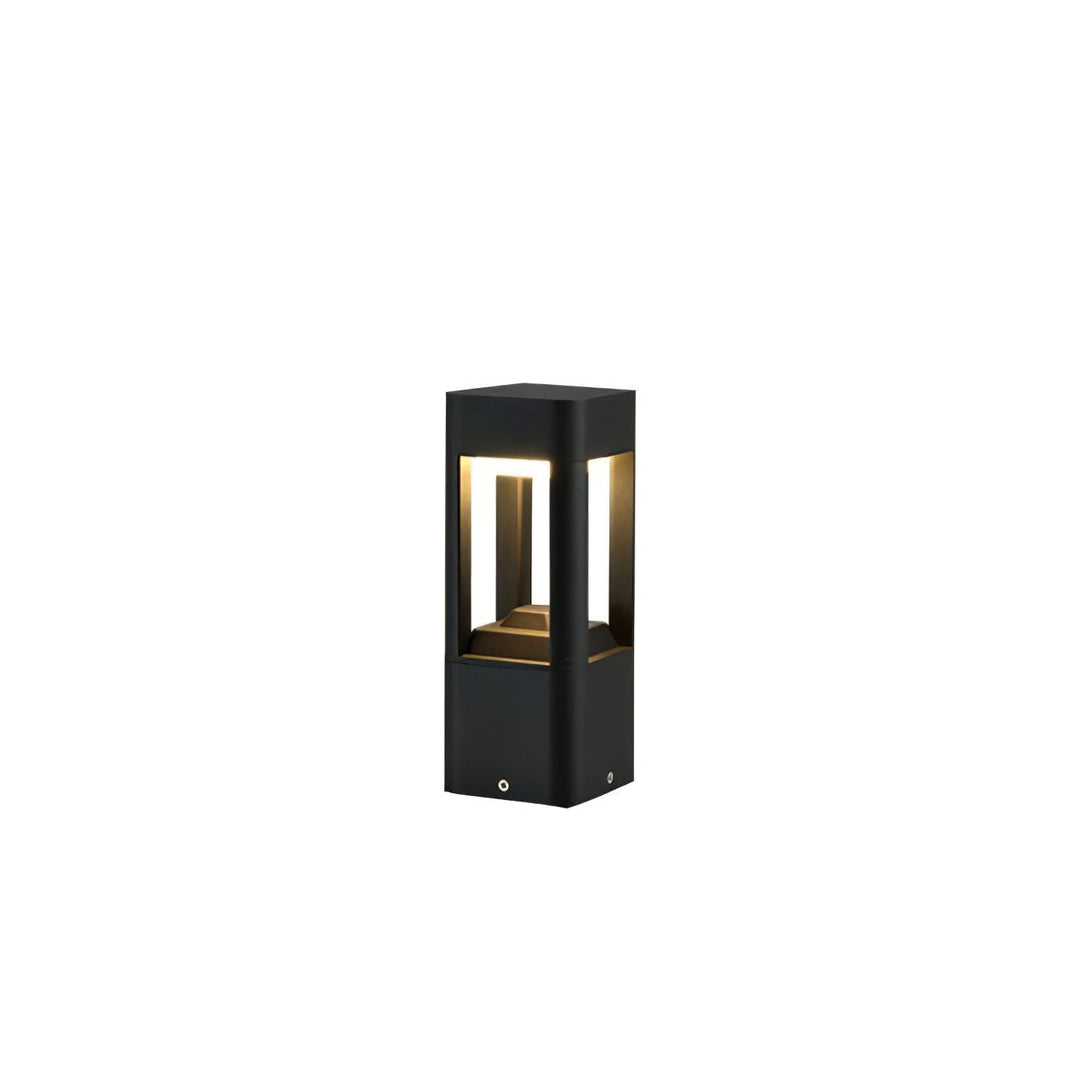 Rektangulär Kolonn Trädgårdslampa Utomhus
