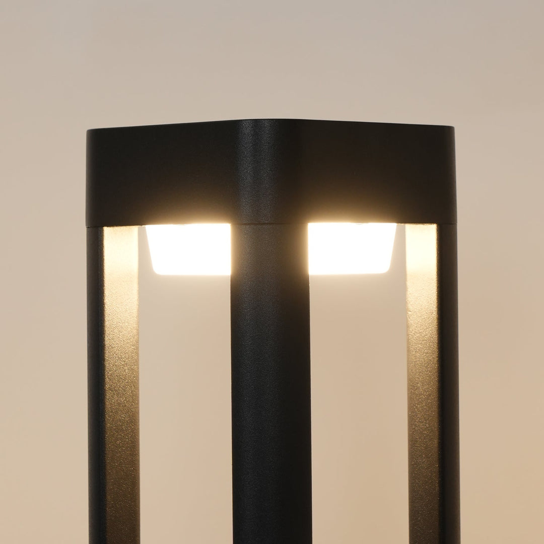 Rektangulär Kolonn Trädgårdslampa Utomhus